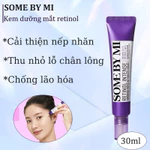 Bộ Tinh chất dưỡng + Kem dưỡng mắt SOME BY MI Retinol 0.1% 30ml Tím Chống Lão Hóa, Cải Thiện Nếp Nhăn, Sáng Da — ảnh 7