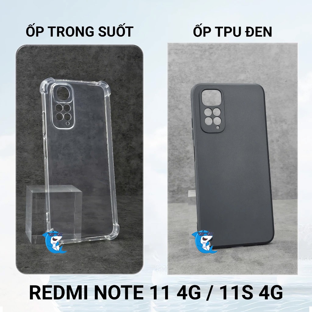 Ốp lưng Redmi Note 11 / 11 Pro 4G 5G cạnh vuông bảo vệ cam điện thoại toàn diện Vỏ bao đt xiaomi