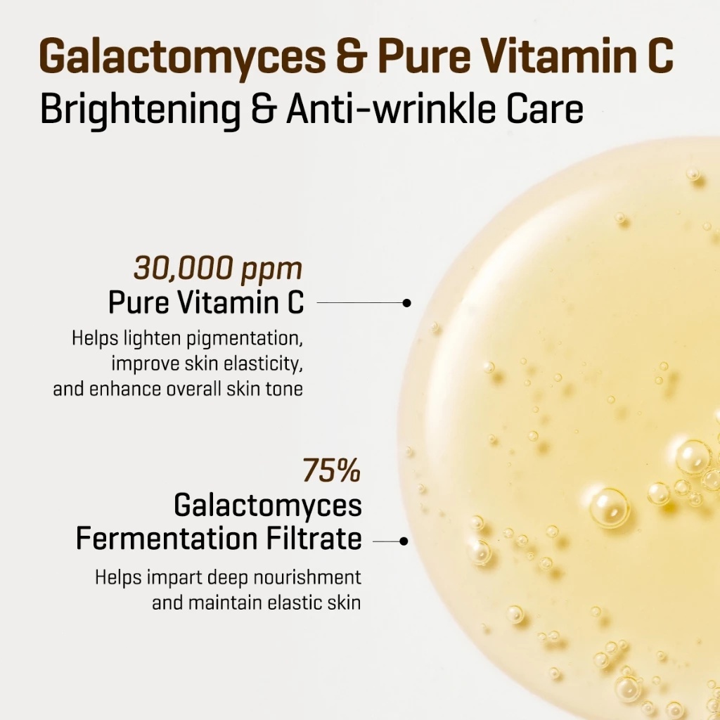 Huyết thanh vitamin C nguyên chất SOME BY MI Galactomyces 30ml SOME BY MI Galactomyces Pure Vitamin C Serum