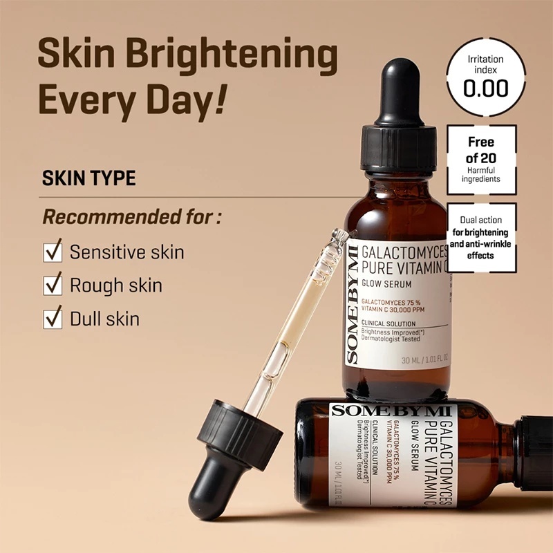Huyết thanh vitamin C nguyên chất SOME BY MI Galactomyces 30ml SOME BY MI Galactomyces Pure Vitamin C Serum