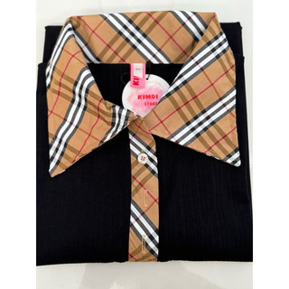 Váy PoLo cổ trụ kẻ BBRr Dáng Dài siêu tôn dáng chất vải tâm thái cao cấp