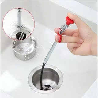 Dây thông cống lò xo đa năng tiện lợi - Cây lấy rác cống dễ dàng - Dụng cụ thông bồn cầu có dây kẹp rác