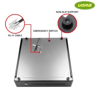 Két Tiền Thu Ngân Ngăn kéo đựng tiền Hộp ngăn kéo đựng tiền nhiều ngăn kẹp cao cấp  tự động bật nắp