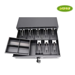 Két Tiền Thu Ngân Ngăn kéo đựng tiền Hộp ngăn kéo đựng tiền nhiều ngăn kẹp cao cấp  tự động bật nắp