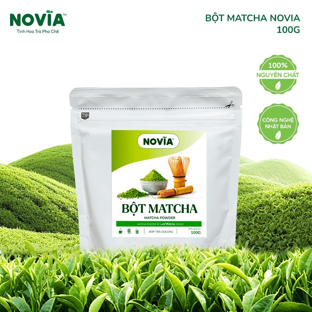 Bột Matcha Novia 100g | Shopee Việt Nam