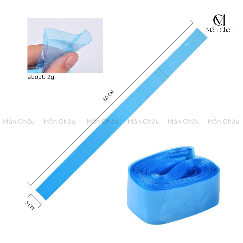 Cuộn dây Nilon Xanh bọc vệ sinh máy xăm