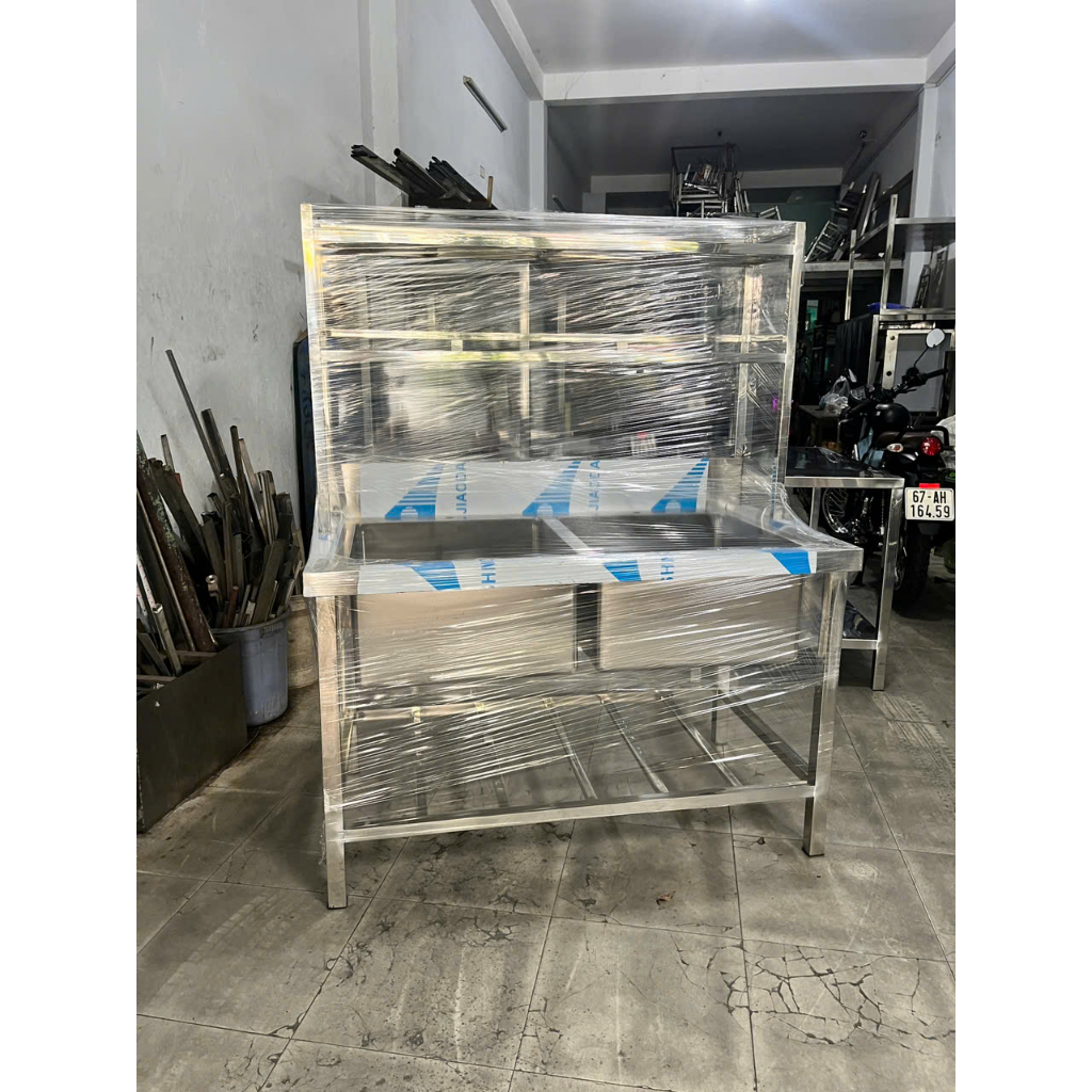 Chậu rửa inox Công Nghiệp  giá rẻ tại xưởng