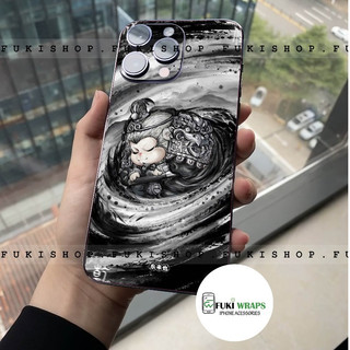 Miếng dán Skin Mặt lưng Sau full viền Wukong Dành Cho 16 pro max 15 pro max 14 pro max 13 pro max 12 pro max