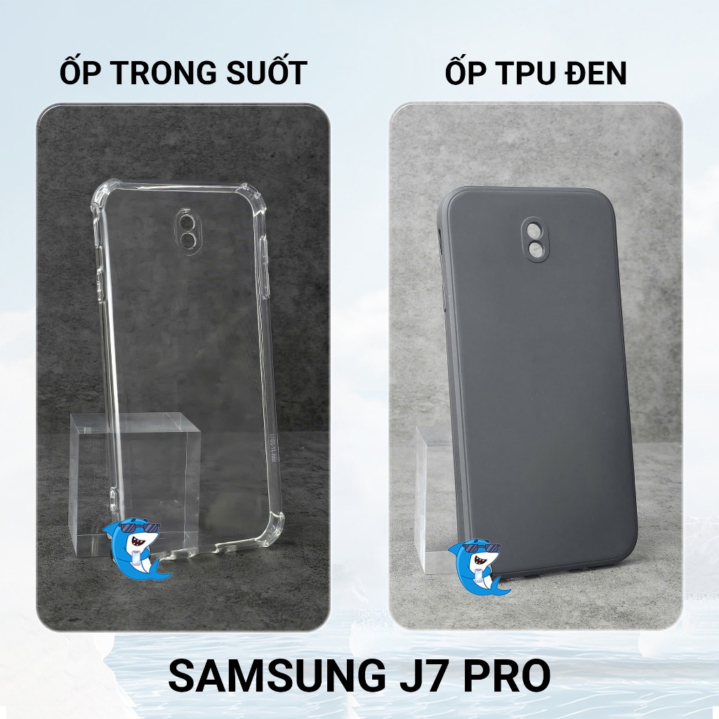 Ốp lưng Samsung J7 prime, pro cạnh vuông bảo vệ cam nhựa dẻo Vỏ bao lưng điện thoại ss bibi