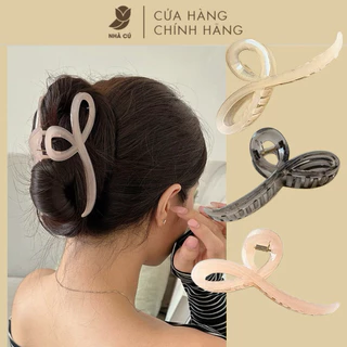 Kẹp Tóc Thạch Chữ Thập NHÀ CÚ Kẹp Bấm Càng Cua Phong Cách Hàn Quốc 5976