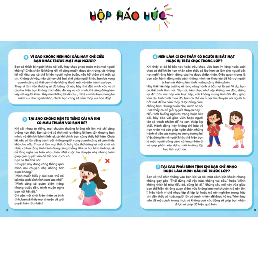 Ảnh Hộp Háo Hức TRƯỞNG THÀNH HẠNH PHÚC 6-10T Bé Yêu Thích Văn Hóa Quê Hương Ứng xử văn minh 3