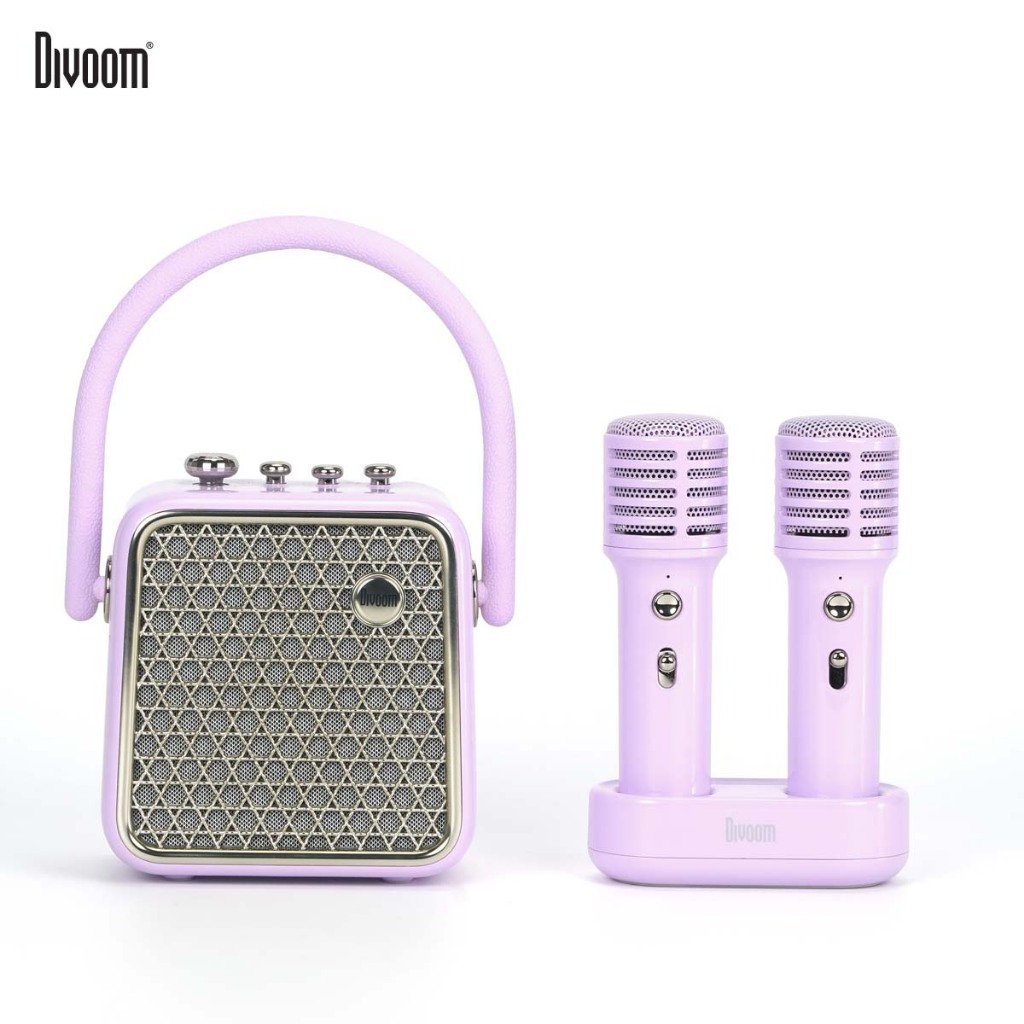 Ảnh Loa bluetooth karaoke Divoom Songbird-SE, 2 micro với 6 chế độ âm thanh, công suất loa 18W, kháng nước IPX4 3