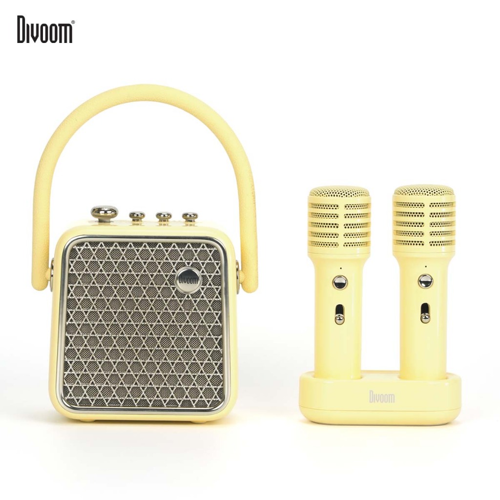 Ảnh Loa bluetooth karaoke Divoom Songbird-SE, 2 micro với 6 chế độ âm thanh, công suất loa 18W, kháng nước IPX4 2