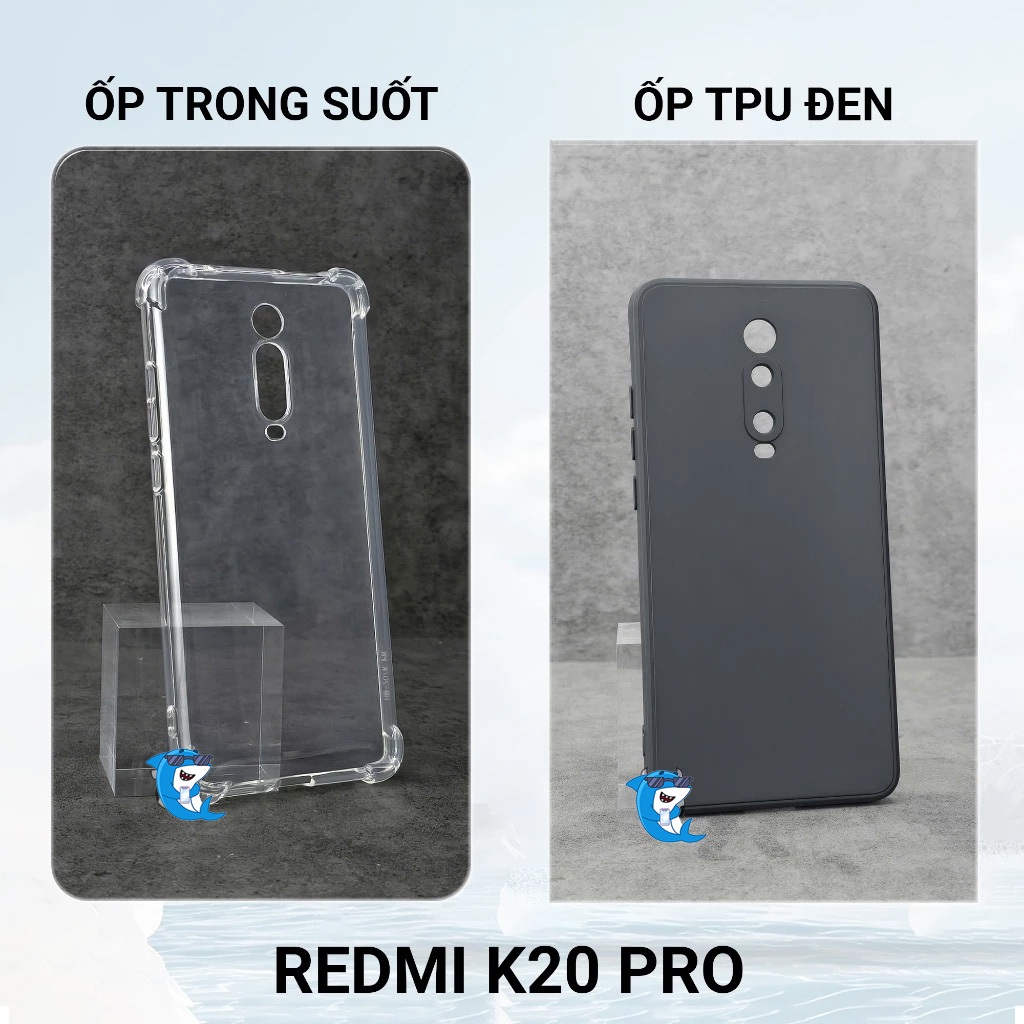 Ốp lưng Redmi K20 / K20 pro bảo vệ cam điện thoại toàn diện cạnh vuông nhựa dẻo tpu bibi glass