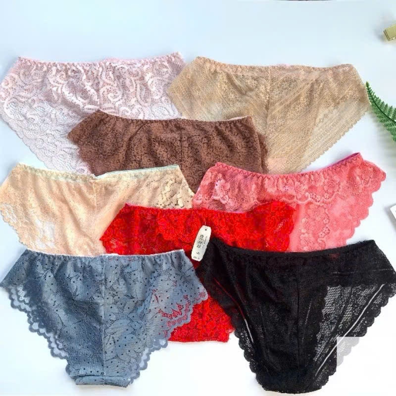 QUẦN LÓT REN CÔNG CHÚA NỮ CAO CẤP – MỀM MỊN, THOÁNG KHÍ ( 01 QUẦN BẤT KỲ )