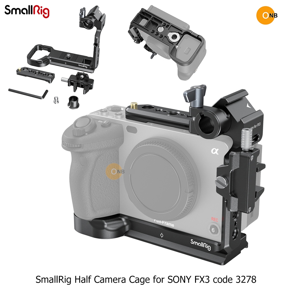 SmallRig Half Cage SONY FX3 FX30 code 3278 | Shopee Việt Nam