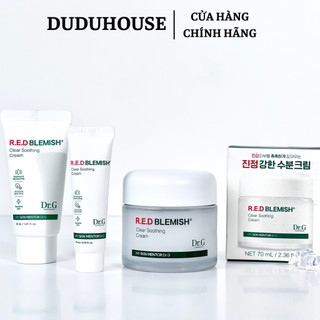 Kem Dưỡng ẩm DR.G R.E.D Blemish Clear Soothing Cream Làm Dịu, Phục Hồi Da 70ml Duduhouse