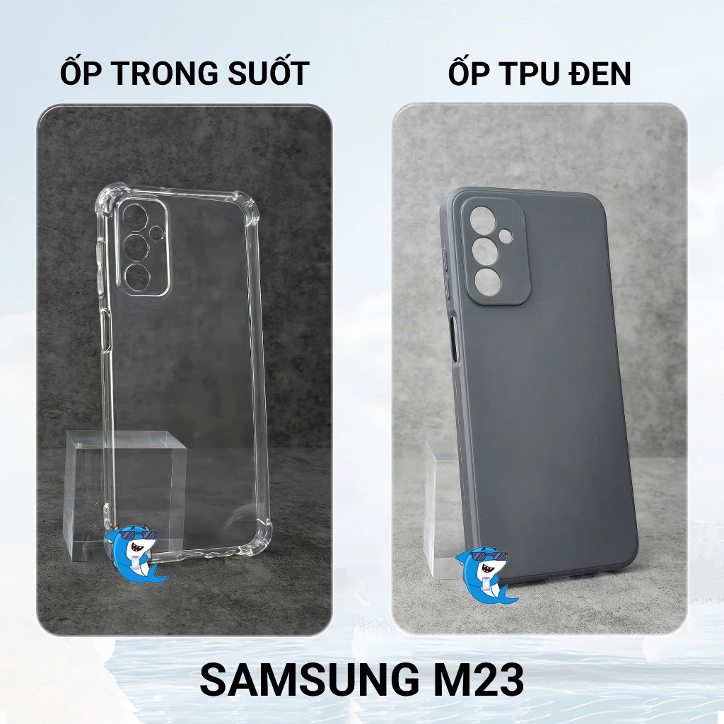 Ốp lưng Samsung M23, M52 nhựa tpu đen dẻo chống va đập bảo vệ cam điện thoại bibi