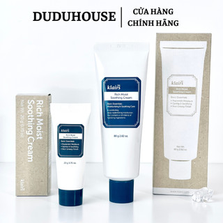 Kem Dưỡng Ẩm Sâu Klairs Rich Moist Soothing Cream 80ml Duduhouse