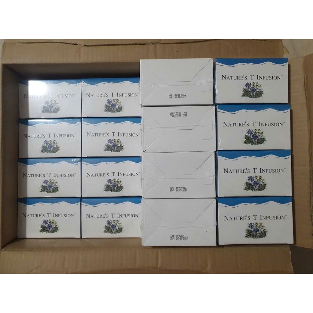 NATURE TEA - Trà Túi Lọc Thải Độc Ruột Nature Tea Thái Lan hộp 30 gói ...