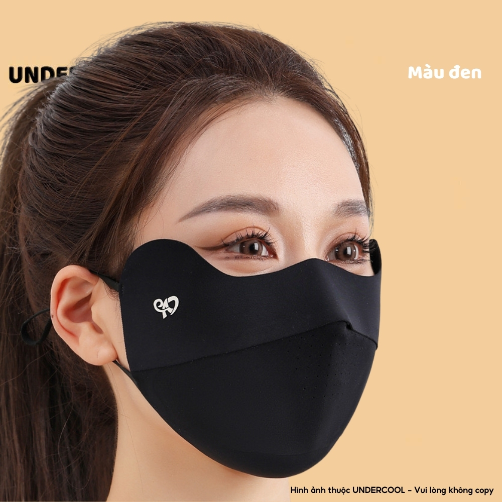Khẩu Trang chống nắng UNDERCOOL - Siêu Nhẹ ,Có Lỗ Thoáng Khí Làm Mát ,Chống Nắng,Chống Bụi & Bảo Vệ Da Có Logo KT11