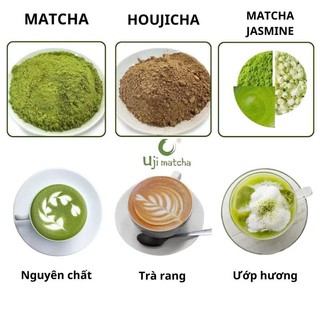 Bột Matcha Uji CEREMONIAL Grade|gói tiết kiệm 500g-Bột trà xanh Công nghệ NHẬT BẢN thơm ngọt hậu