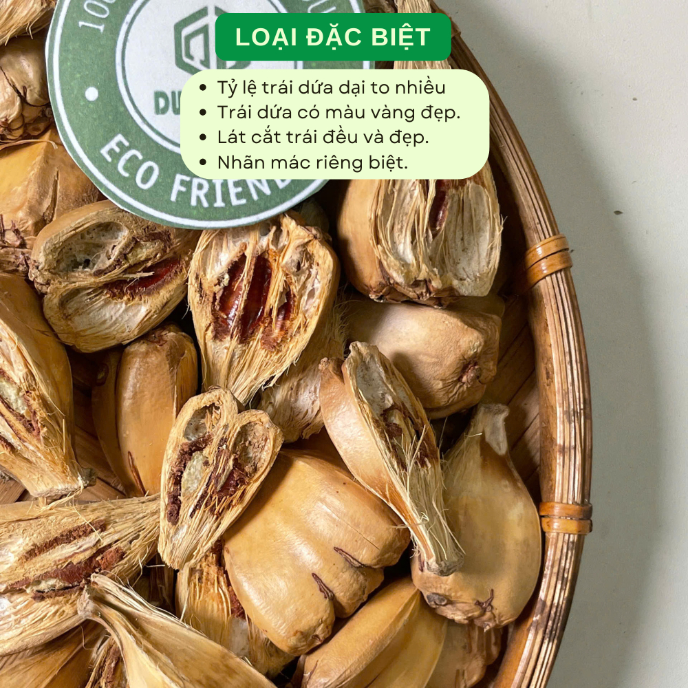500g, 1kg Quả Dứa Dại (Dứa Rừng) Loại 1 Đức Thiện (Khô, Sạch, Thơm) - Bí Tiểu, Sỏi Thận, Tiểu Đường