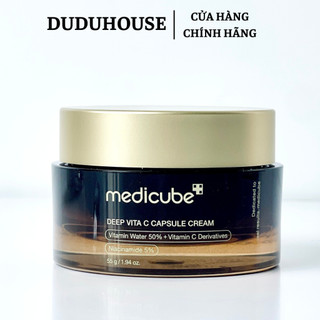 Kem dưỡng Medicube Deep Vita C Capsule Cream Sáng Da Mờ Thâm 55g Duduhouse