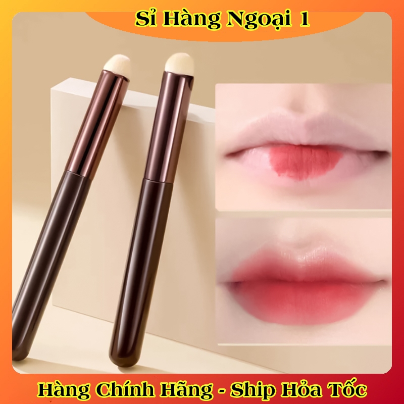 Cọ Tán Son Môi Đầu Tròn Siêu Mịn, Cọ Trang Điểm Giúp Tán Son Không Lem, Khó Trôi Và Che Khuyết Điểm