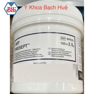 Viên khử khuẩn PRESEPT 2.5G.Viên nén khử khuẩn( Hộp 100v)