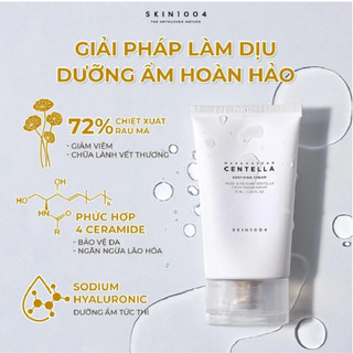 Kem Dưỡng Rau Má SKIN1004 Madagascar Centella Cream/Soothing Cream 75ml Duduhouse