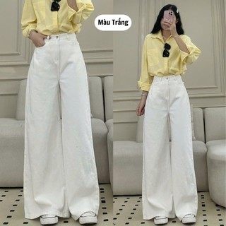247store - Quần Jeans Ống Rộng Tôn Dáng Cạp Cao Unisex (Ống 37cm) - Q.Ong371