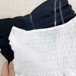 Áo Bigsize nữ cúp ngưc nhún eo bo chun tùng xòe bí co giãn thoải mái xinh xắn basic dễ phối đồ đi tiệc dạo phố - A186
