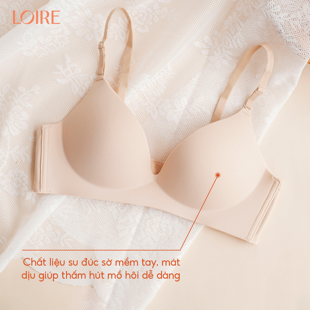 Ảnh Áo Lót Không Gọng Đệm Mỏng Thoải Mái Cúp Chữ V Sâu Định Hình Ngực Loire AL250304 4