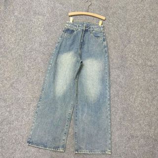Quần jean bigsize nữ ống xuông form chuẩn cạp cao tôn dáng che khuyết điểm màu sắc hottrend dễ phối đồ - Q547