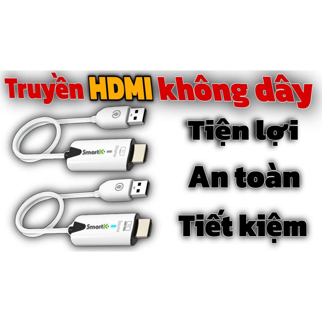 HDMI không dây SmartK Full HD (1920×1080/60p)