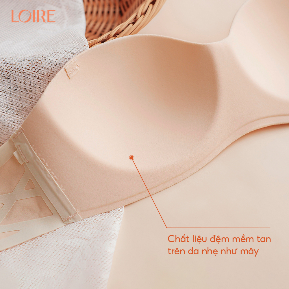 Ảnh Áo Ngực Su Áo Quây Không Gọng Đệm Mỏng Ôm Ngực Tự Nhiên Loirechic AL250307 3
