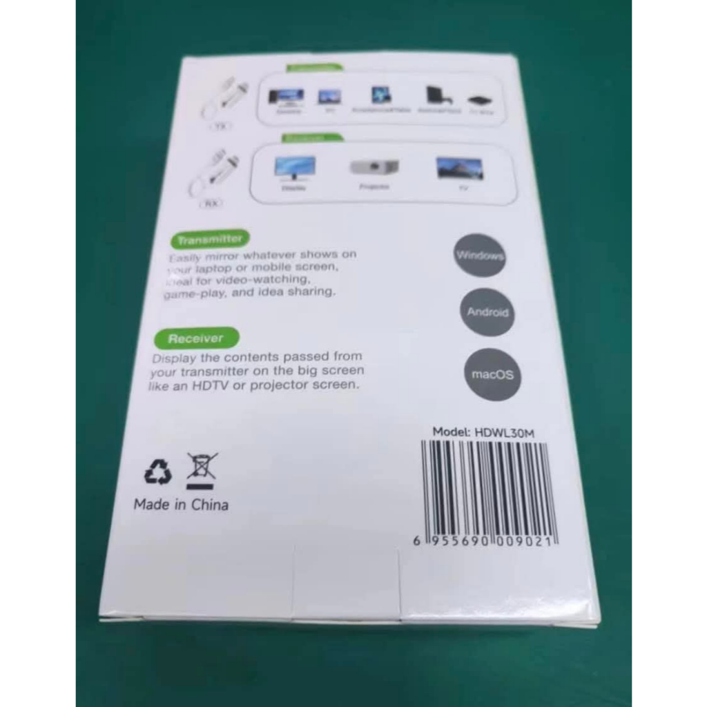 HDMI không dây HDMI không dây SmartK Full HD (1920×1080/60p)