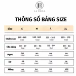 Set Đầm Ren Trắng Áo Tay Ngắn La Rosa Thiết Kế SangTrọng, Phối Ren Hoa Cao Cấp Váy Dự Tiệc Cưới Thời Trang Hàn Quốc S871 — ảnh 6