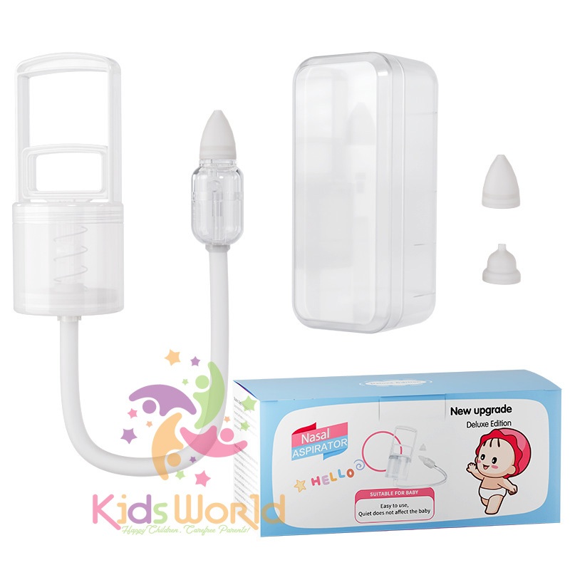 Ảnh Dụng cụ hút mũi NASAL kéo tay thế hệ mới, chất liệu nhựa nguyên sinh, lực hút mạnh, an toàn cho bé 1