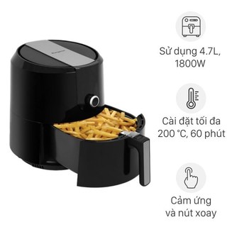 Sale-Nồi chiên không dầu Kangaroo KG55AF1A 5.2 lít chính hãng trưng bày mới 99% Bảo hành 12 tháng