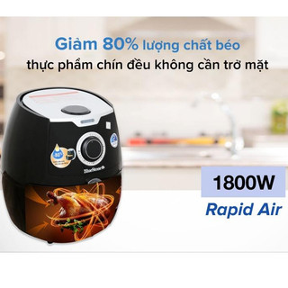 Sale-Nồi chiên không dầu BlueStone AFB-5871 5.5 lít chính hãng trưng bày mới 98-99% Bảo hành 12T