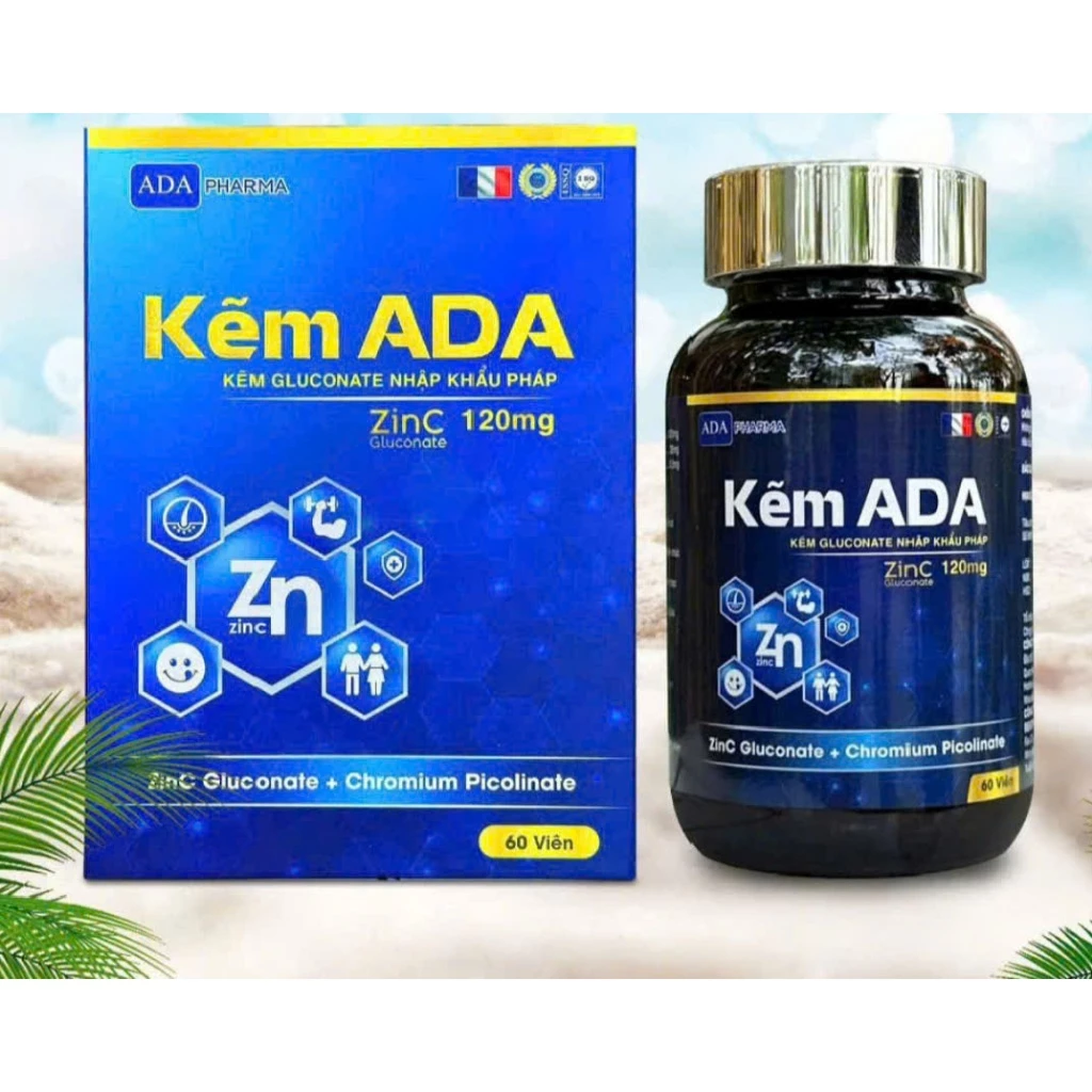 Kẽm ADA Hộp 30 Viên (Loại dùng thử)