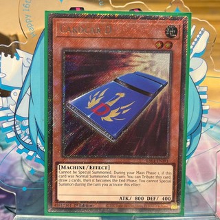 [ Bài Yugioh Chính Hãng ] Cardcar D - RA04-EN181 - Platinum Secret Rare 1st Edition
