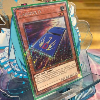 [ Bài Yugioh Chính Hãng ] Cardcar D - RA04-EN181 - Platinum Secret Rare 1st Edition