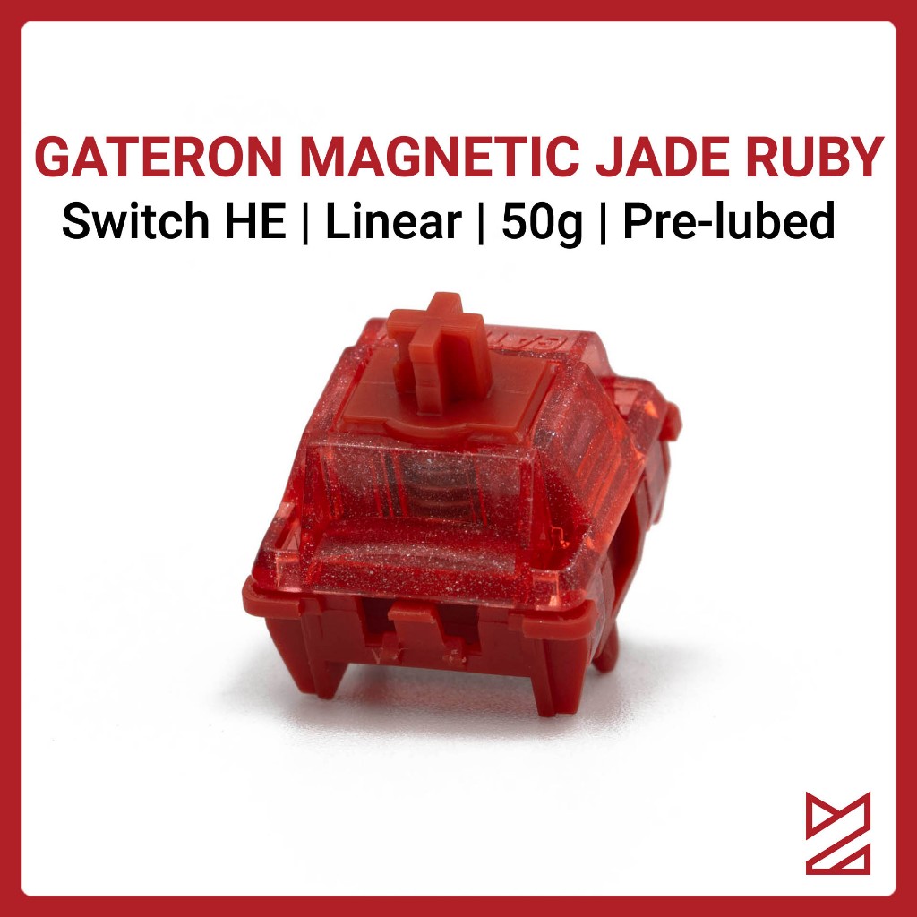 Gateron Magnetic Jade Ruby switch - Công tắc bàn phím HE cao cấp ...