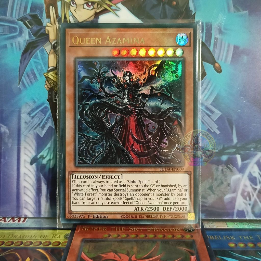 Queen Azamina – SUDA-EN009 – Ultra Rare [Thẻ bài Yugioh] | Shopee Việt Nam