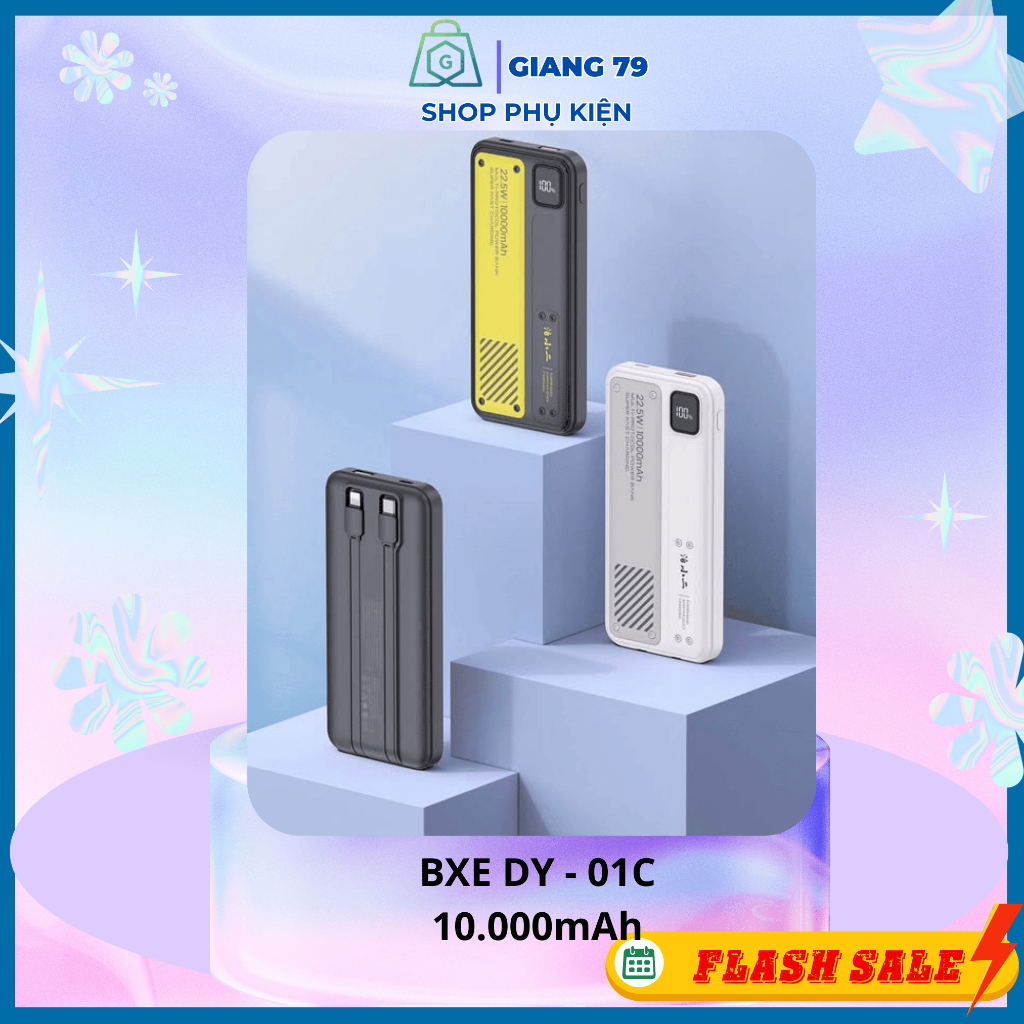 SẠC DỰ PHÒNG 20000mAh – Chính hãng BXE DY-05C/ 01C