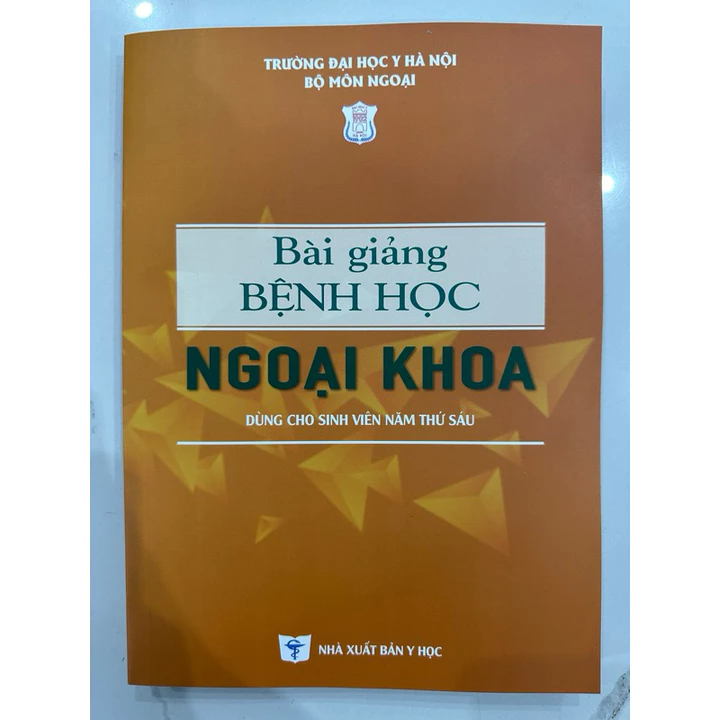 Sách - Bài giảng bệnh học ngoại khoa Y6