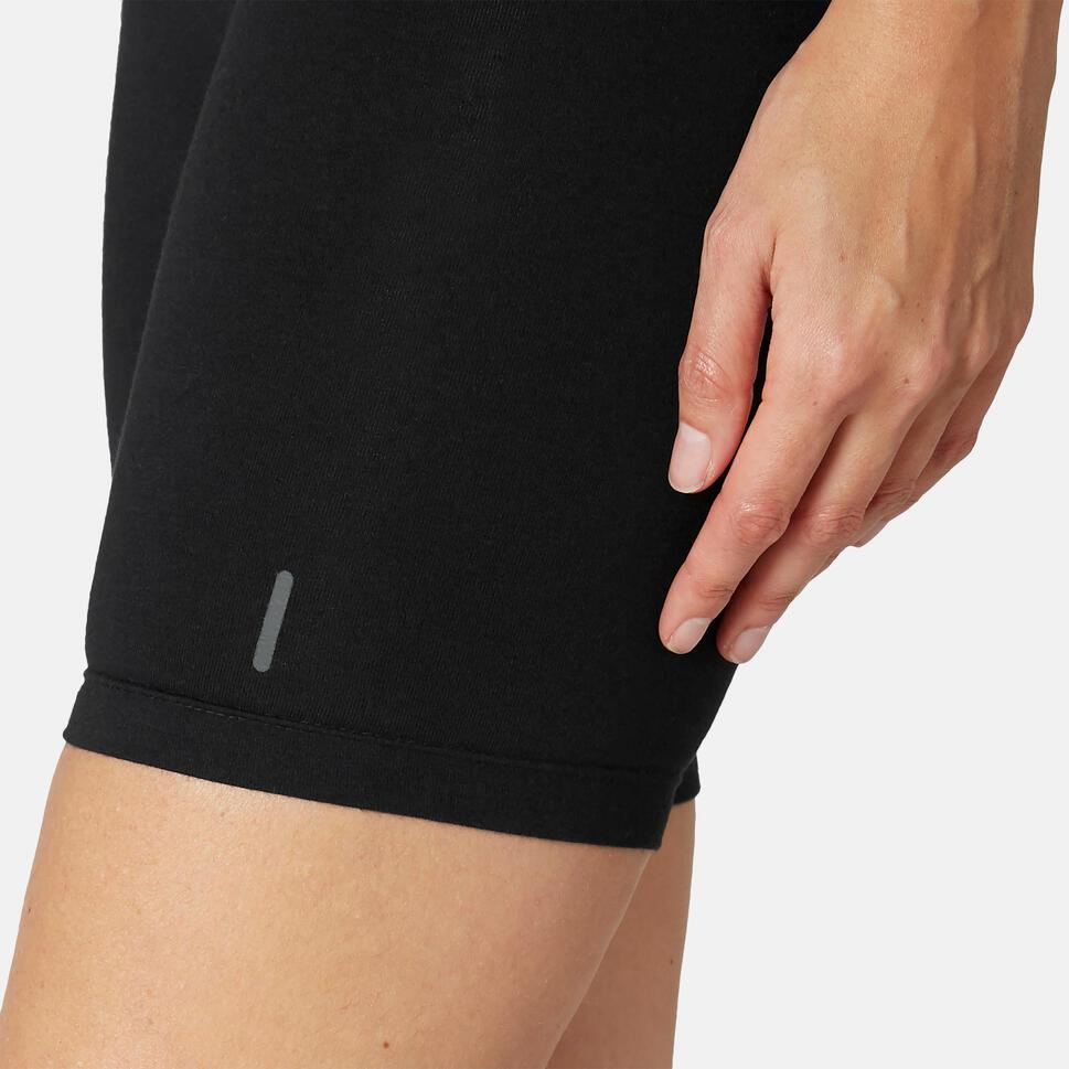 Ảnh Quần short stretching đạp xe ôm sát cho nữ fit+ 500 đen DECATHLON DOMYOS mã 8511786 3